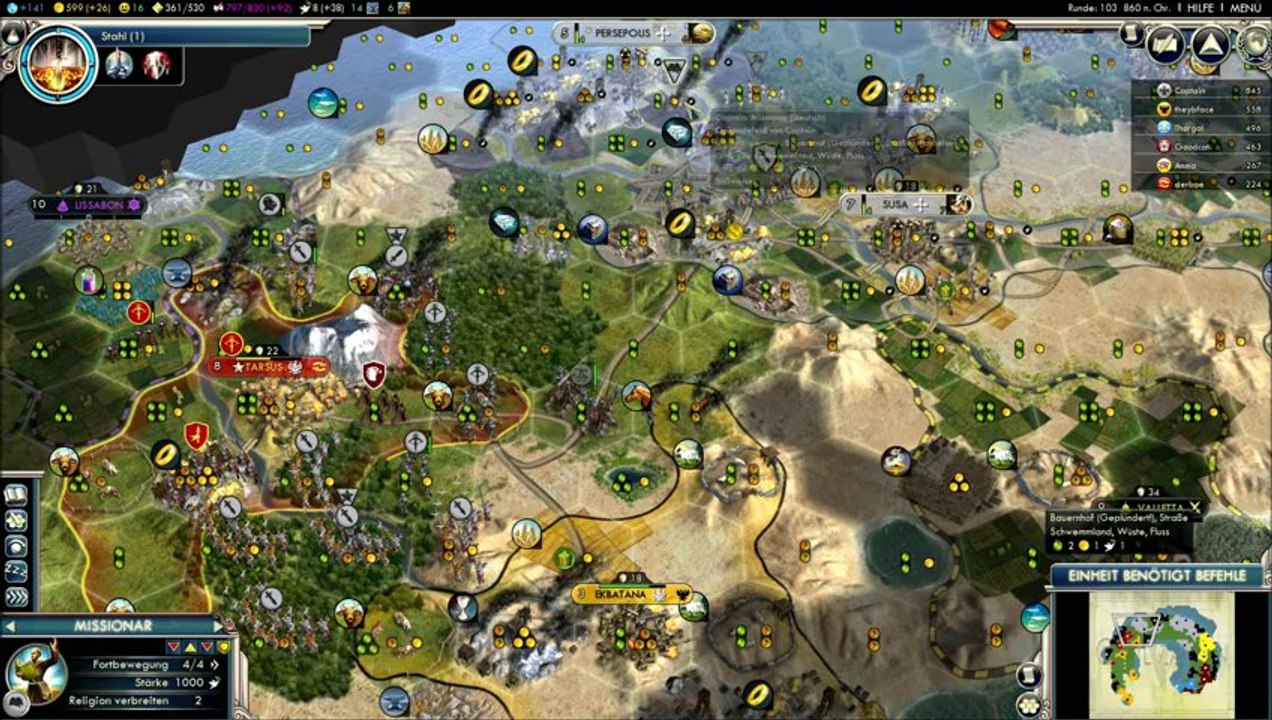 Civ 5 PBEM 67 Deutschland Runde 103
