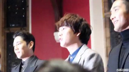 131110 Super Junior 牛津大学演讲（自我介绍）