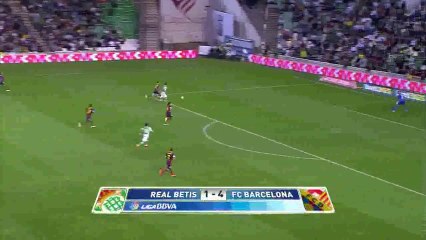 Betis 1  FC Barcelona   4