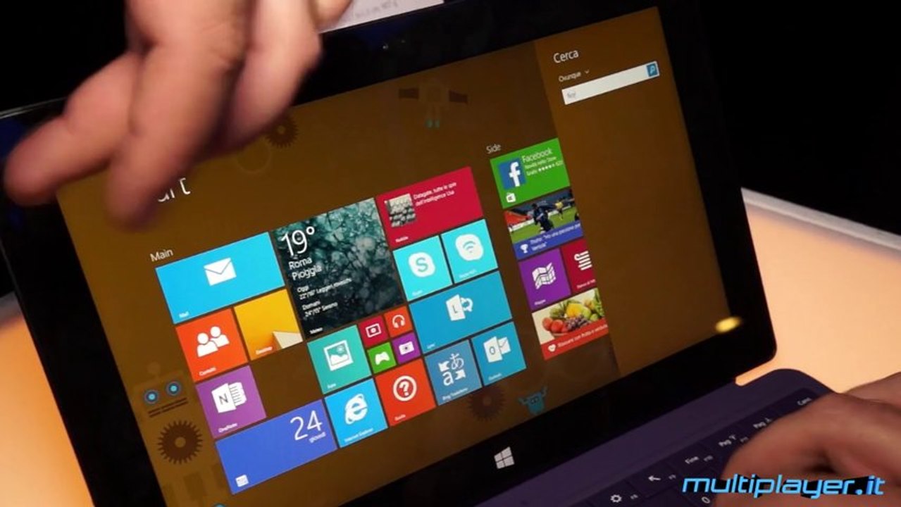 Surface 2 - Evento Microsoft Milano (HD)