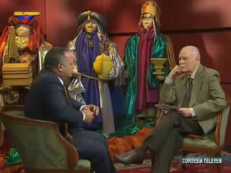(Vídeo) José Vicente Hoy entrevista a Diosdado Cabello 10.11.2013 (1/2)