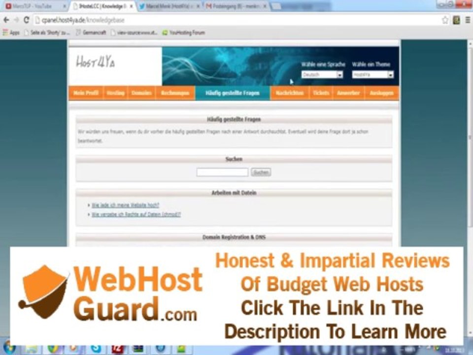 Host4Ya - Free Webhosting - Review