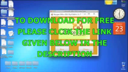 Microsoft Office 2013 Activator - Download Link In About Tab.