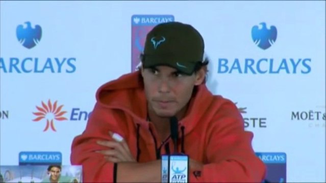 Rafael Nadal Press conference in London, 10-11-2013 (in Spanish)