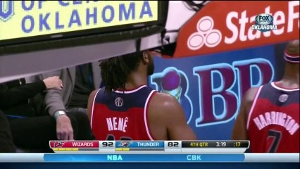 Nene et Russell Westbrook éjectés après un début de bagarre