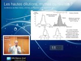 Extrait de conférence- Les Hautes Dilutions, mythes ou réalités?- par Marc Henry, chimiste.