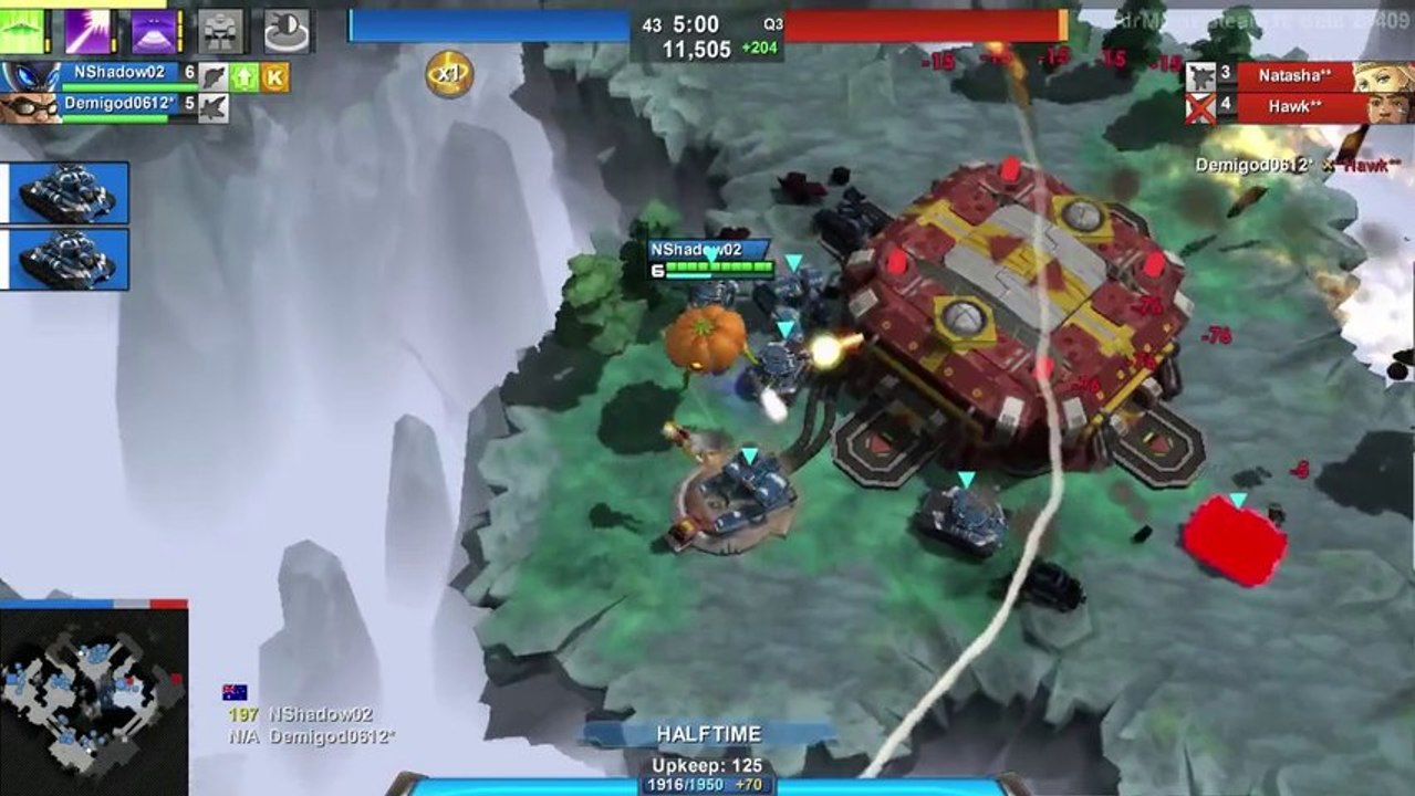 Airmech Pumpkin Saucer with Ghost buddy Total Biscuit Top Hat and Jetpack cat pets NShadow02 coop Demigod0612