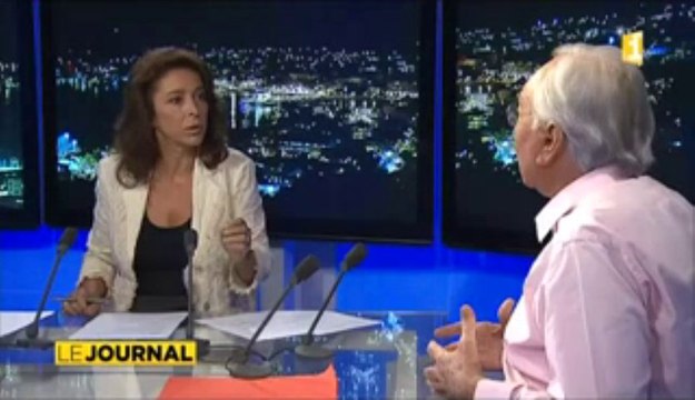 L'invité du journal le Président du Pays Gaston Flosse