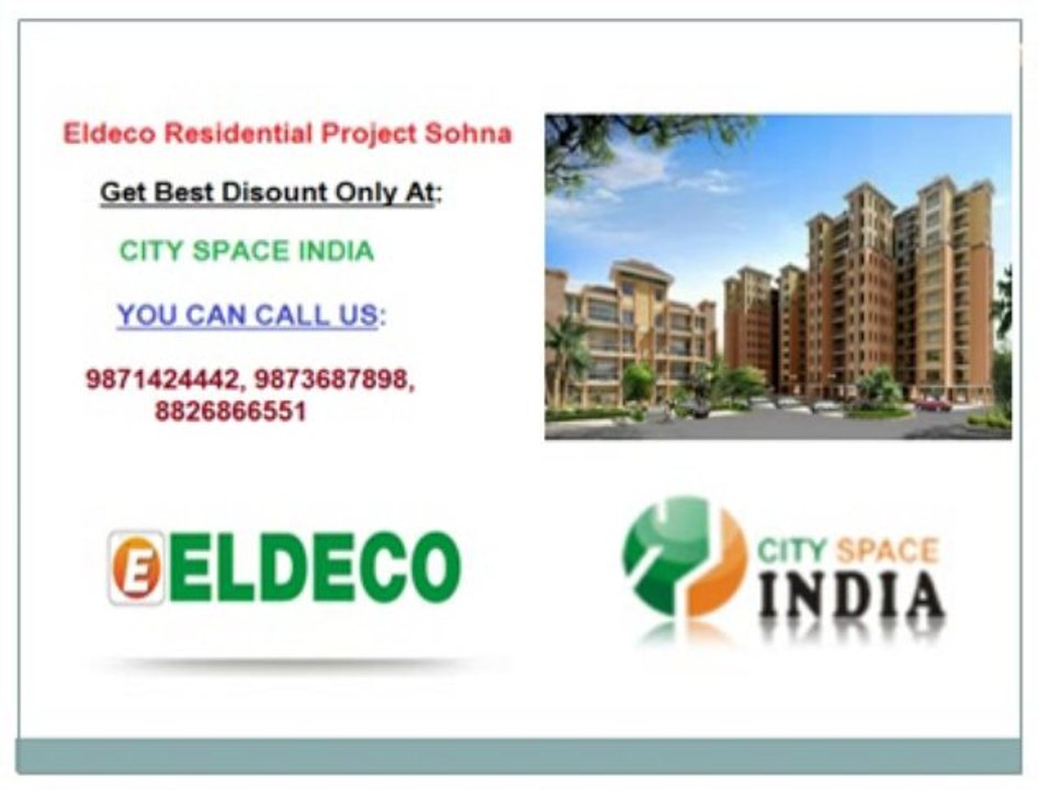 Eldeco Residential Apartment Sohna**9873687898**sector 2 gurgoan
