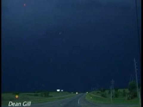 Eclairs et foudre Topeka