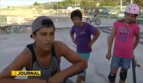 Le skate park d'Arue pour les riders amateurs de sensations fortes