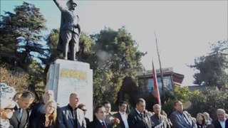 Haşmet Belen KYÖD-ADD anma Programı İzmit Atatürk Anıtı 10 Kasım 2013