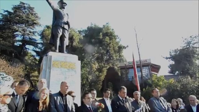 Haşmet Belen KYÖD-ADD anma Programı İzmit Atatürk Anıtı 10 Kasım 2013