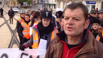 B. Lacroix, porte parole des centre équestres qui manifestent