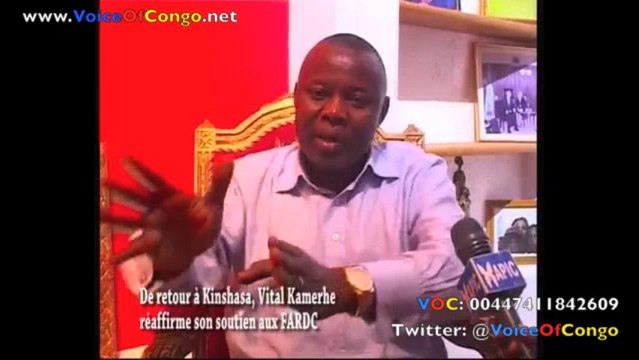 Vital Kamerhe felicite le FARDC, s'oppose au gouvernement de Cohesion et à un accord RDC-M23 ..@VoiceOfCongo