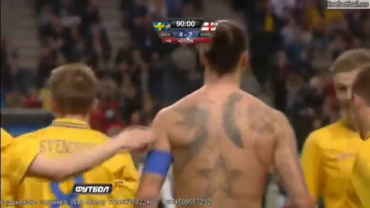 Zlatan Ibrahimovic (Nominé Prix Puskas 2013)