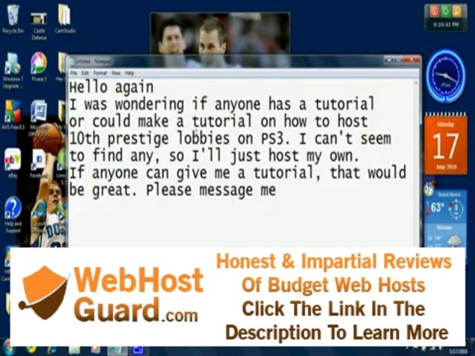 PS3 10th Prestige Lobby Hosting (Tutorial Wanted)