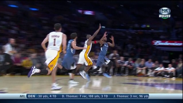 La passe très longue distance de Kevin Love