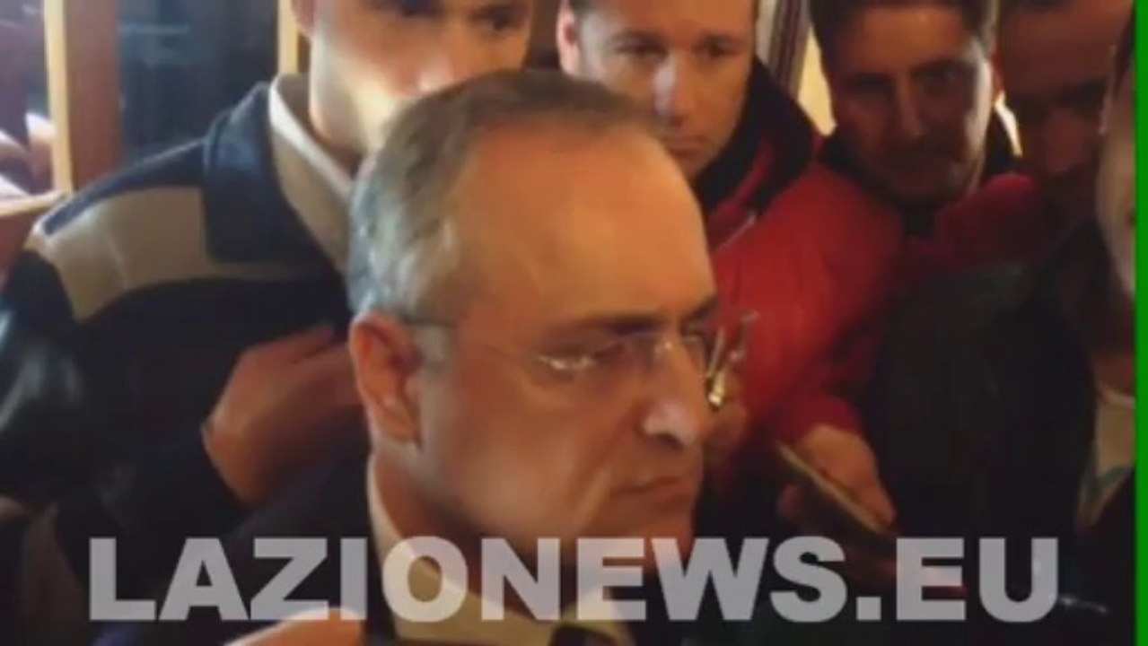 11-11-2013 Convegno USSI LOTITO a margine dell'evento su PETKOVIC, KEITA e rinnovo HERNANES