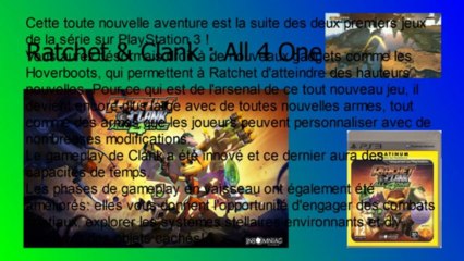 Présentation Ratchet et Clank HD