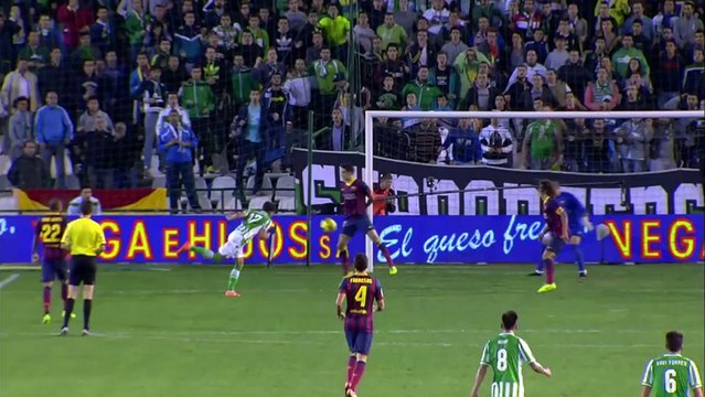 Victor Valdes Safe of the week - Betis vs Barcelona
