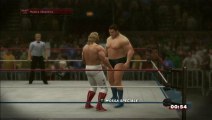 WWE 2K14 -  GAMEPLAY IT -  Andre The Giant vs Big John Studd