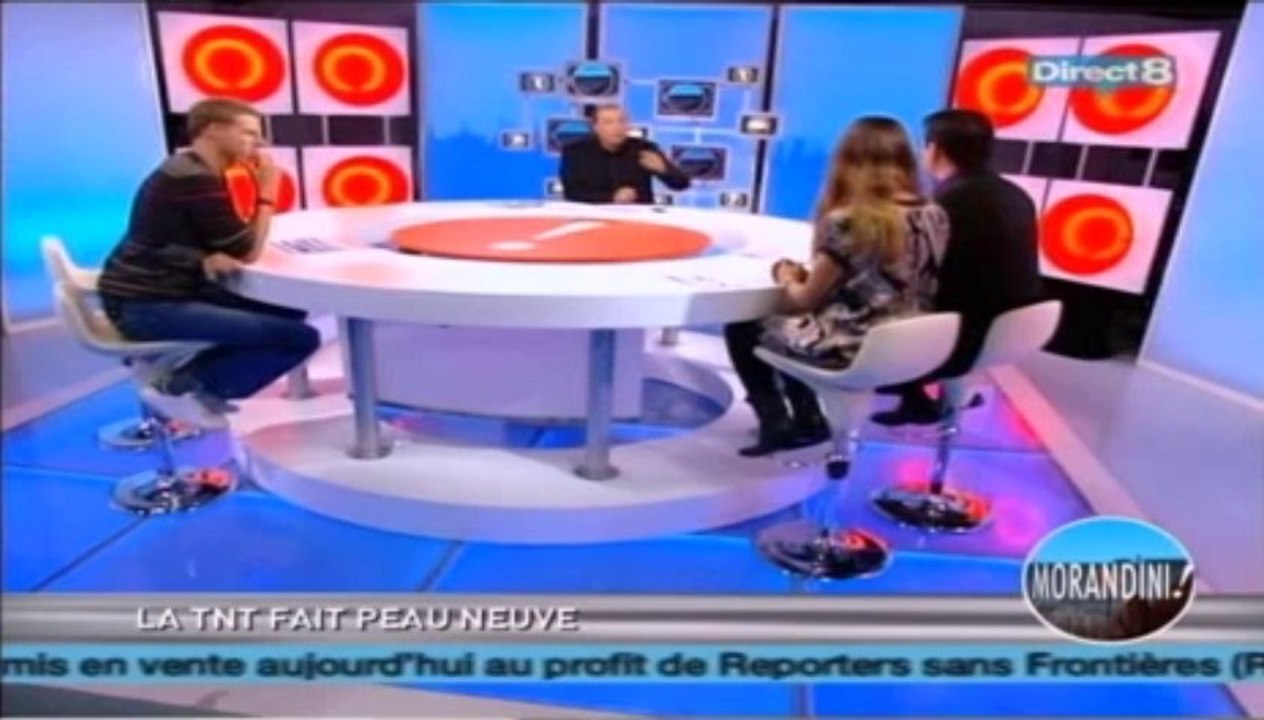 Recomposition des multiplex TNT  sur Direct 8