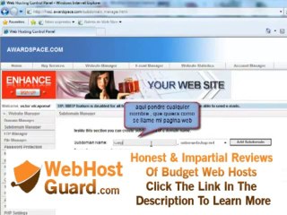 Download Video: Crear usuario y subir pagina a Hosting gratuito AWARDSPACE