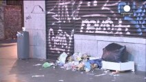 Spagna: a Madrid prosegue lo sciopero dei netturbini