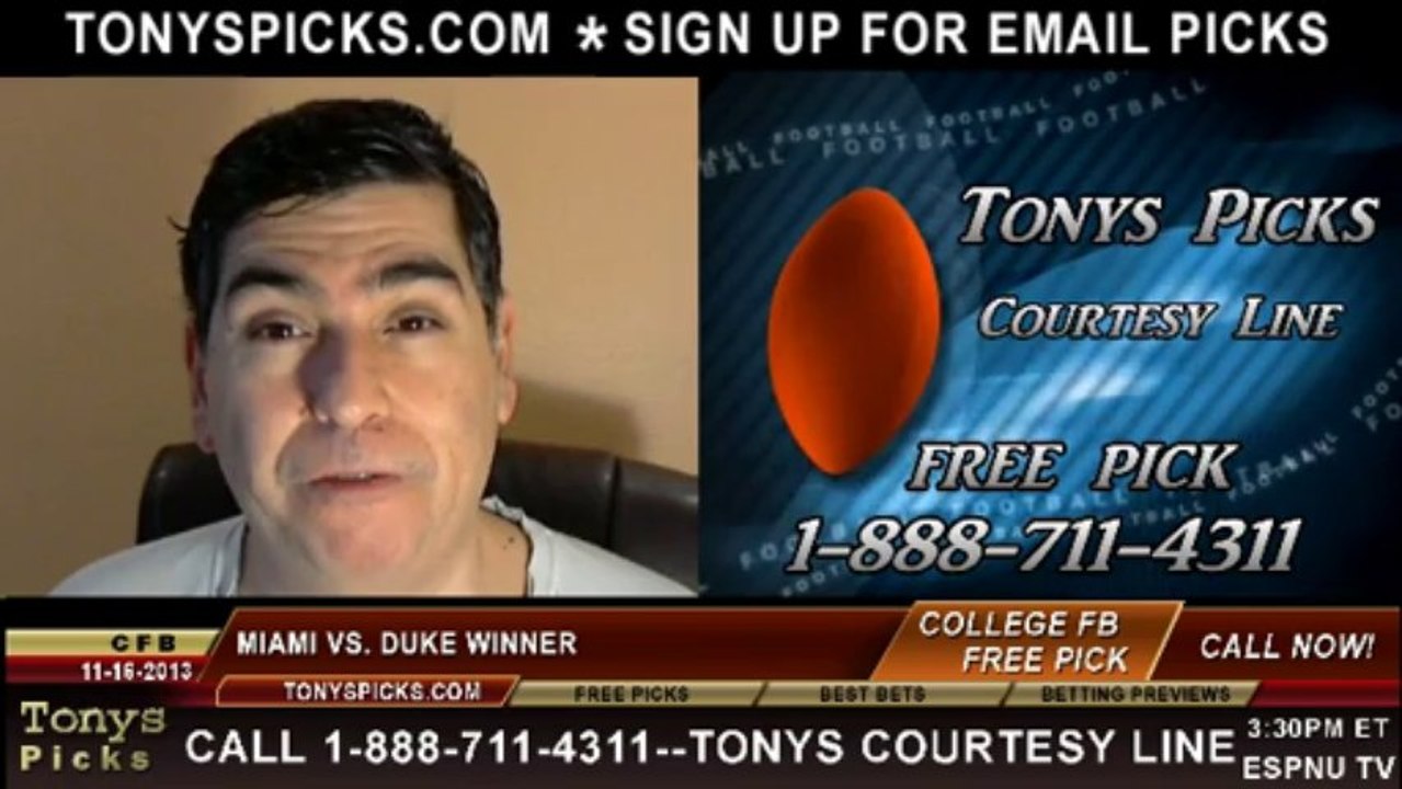 Duke Blue Devils vs. Miami Hurricanes Pick Pred...