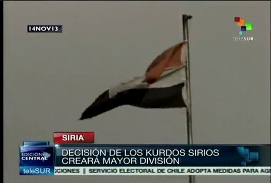 Kurdos sirios anuncian creación de un Gobierno interino