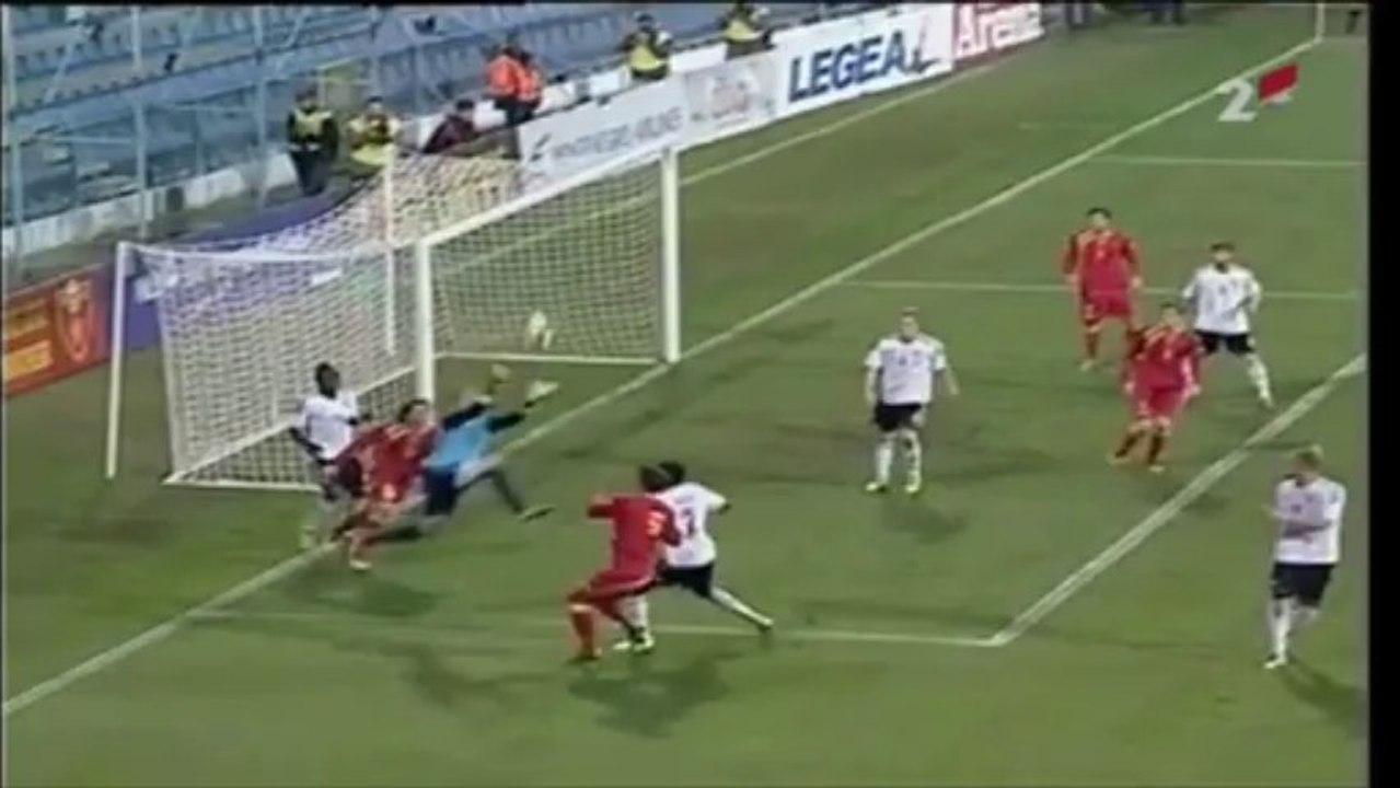 Euro u21  Qualification___Crna Gora u21 vs Njemačka u21 ___1poluvrijeme ,15/11/2013 www.rtcg.me ___MNE TOP NEWS