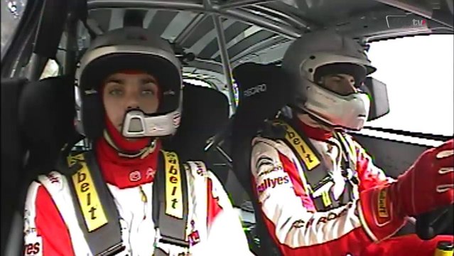 Laurent Laskowski au volant de la Citroën DS3 R3