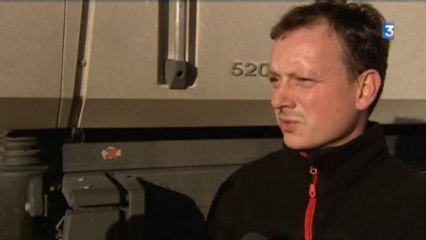 Rouen : interview de C. Rouillard, porte parole du mouvement des transporteurs