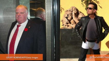 Charlie Sheen Sticks Up For Toronto Mayor Rob Ford