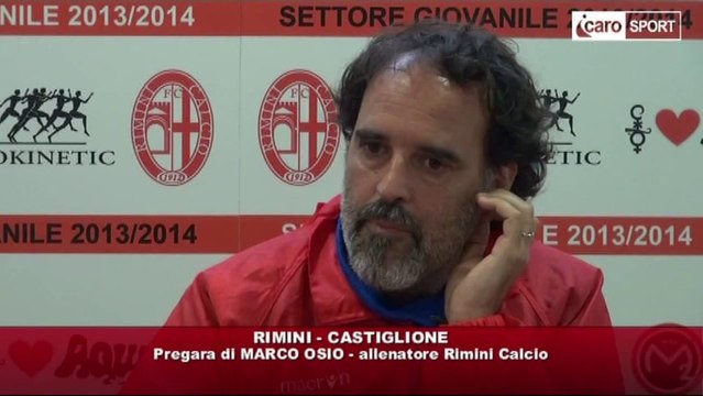 Icaro Sport. Rimini-Castiglione, il pregara di Marco Osio