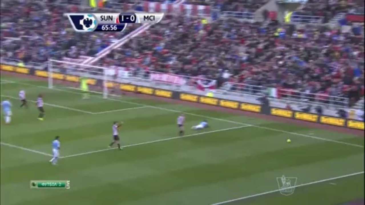 Micah Richards dive against Sunderland | 2013