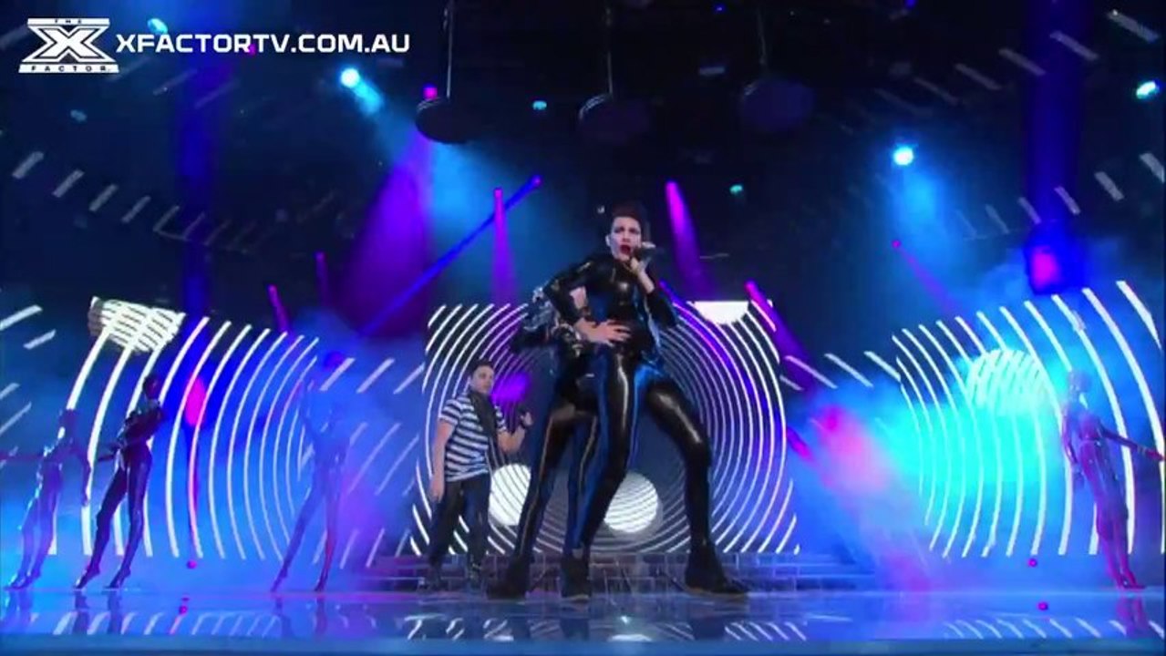 THIRD D3GREE_ Pound The Alarm - Live Show 9 - The X Factor Australia 2013