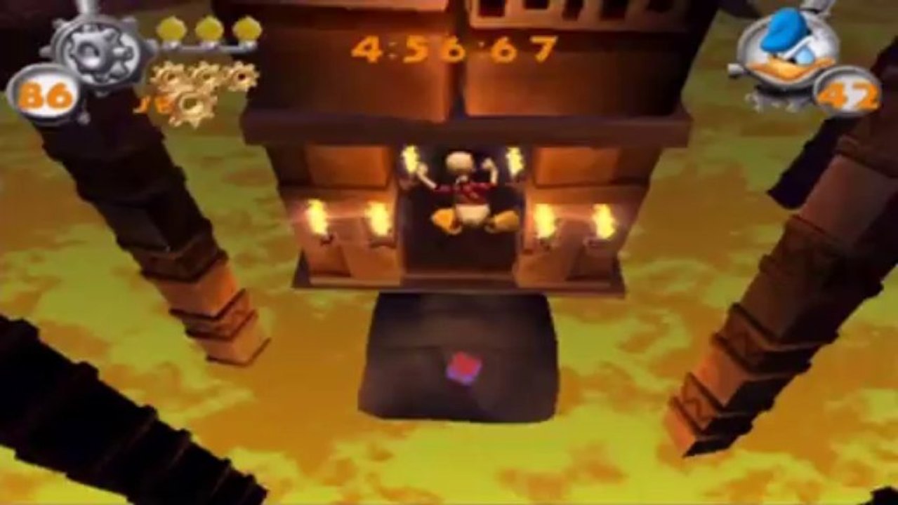 Donald : Couak Attak - Le Temple de Merlock - 4-1 : L'Entrée