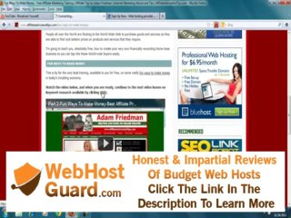 Part 4-Business Op - The Best Cheap Inexpensive Hosting Service