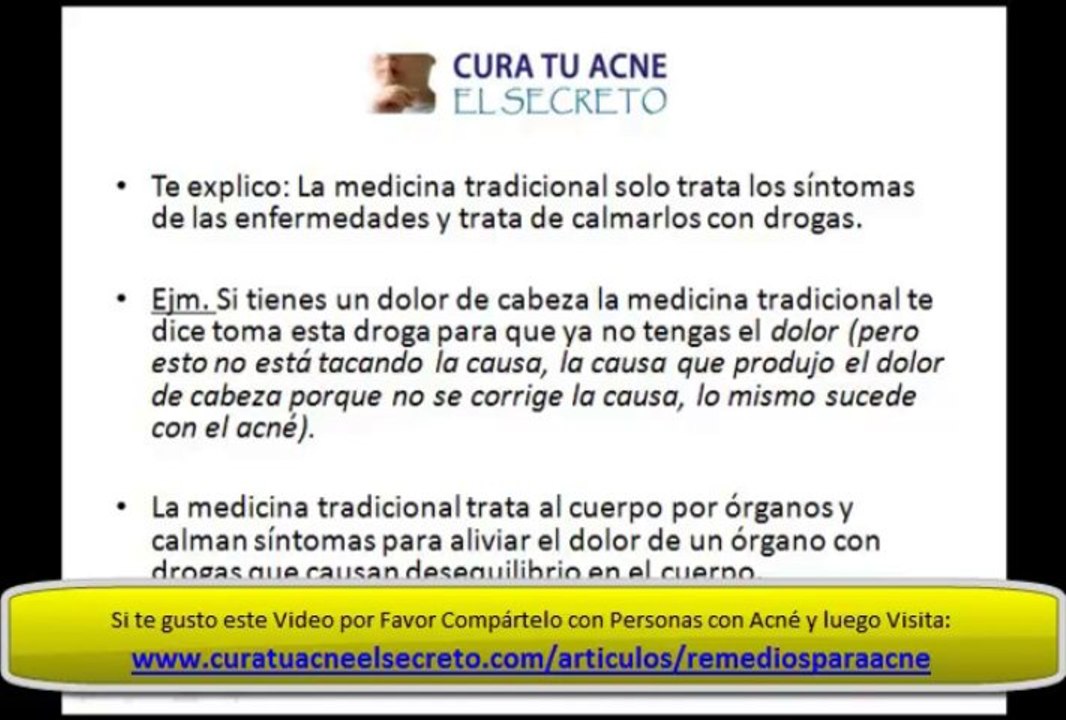 Remedios Para la Acne - REMEDIOS PARA LA ACNE *SECRETO*