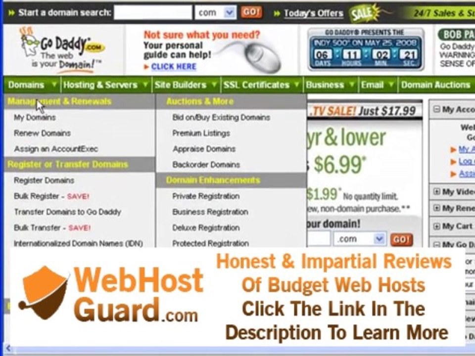 Web Hosting - Initial Setup