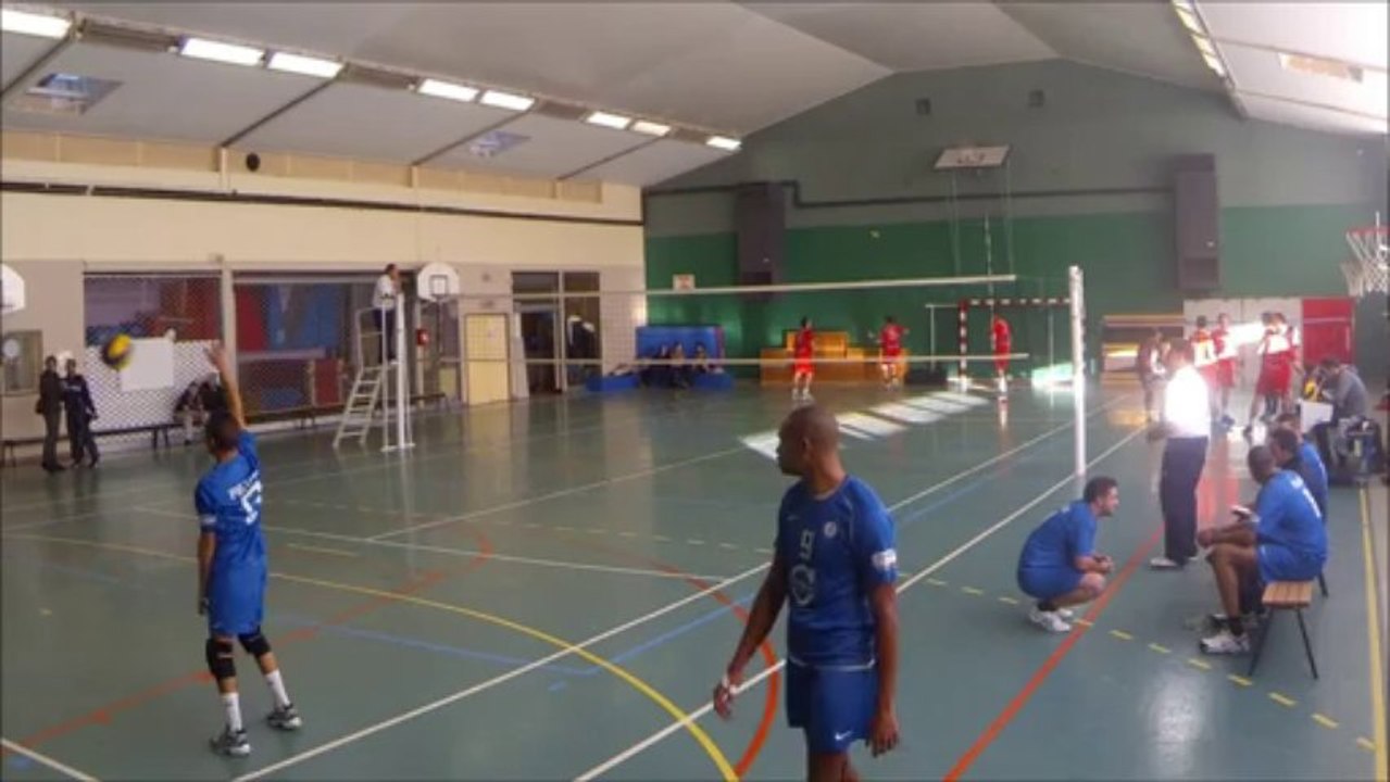 2013/2014 - VOLLEY BALL R1MA IDF - UGS SAVIGNY PARAY vs PARIS AC - Match complet