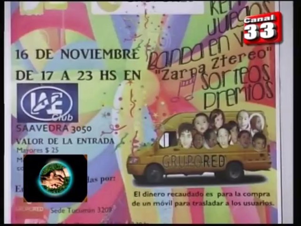 Canal 33 Solidario Grupo RED Festival