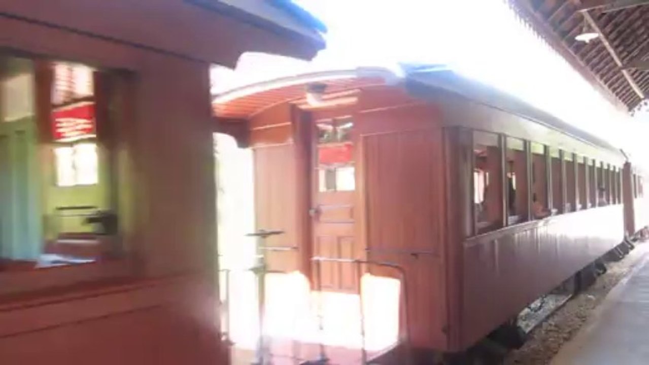Le petit train de Tiradentes au Brésil