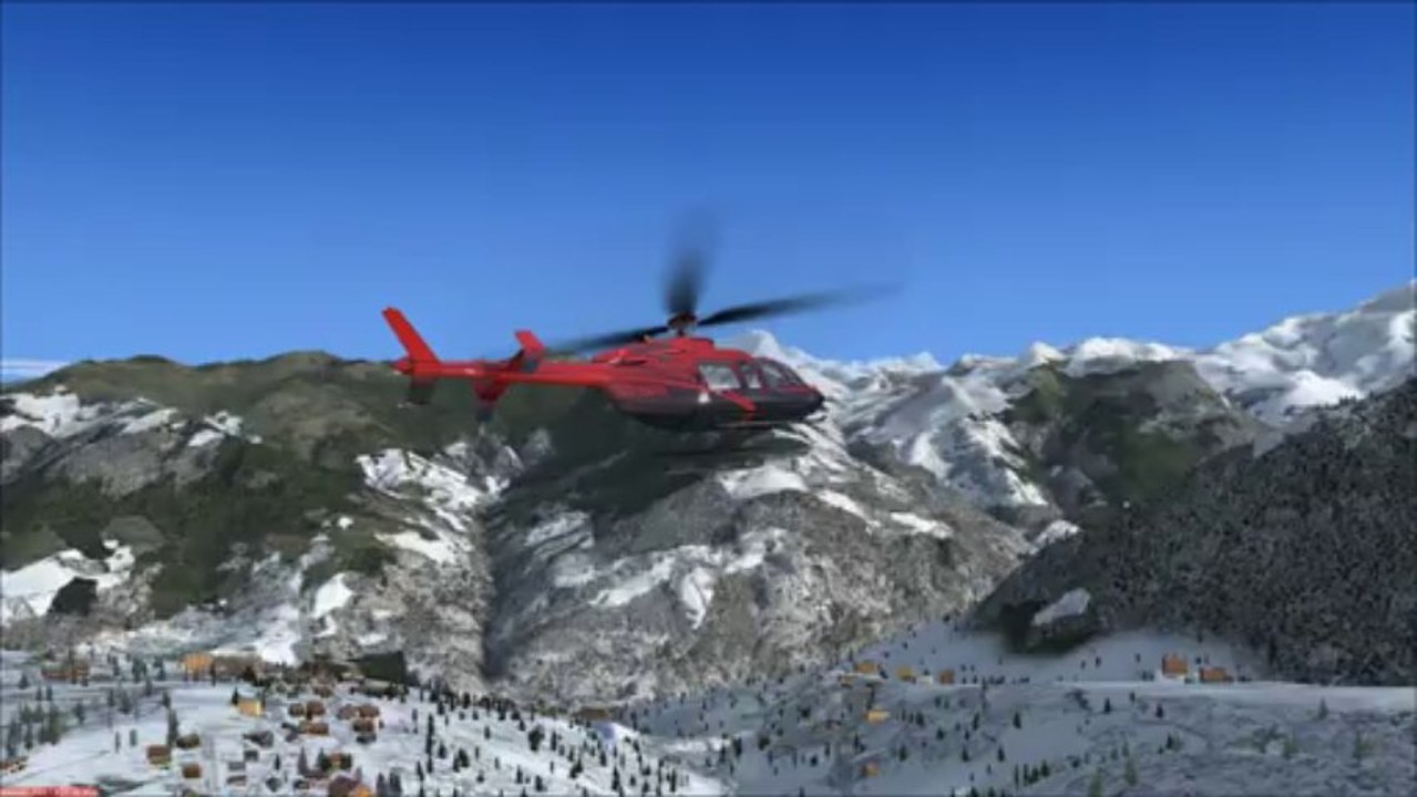 Milviz 407 Landing LFLJ