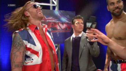 "The Union Jacks" drop by the WWE App - WWE App Exclusive