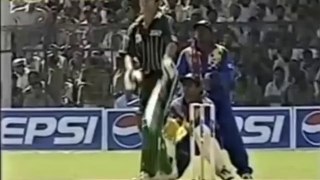Afridi 71 off 70 against Sri Lanka - Jamshedpur 1999