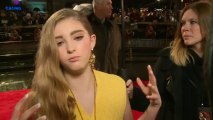 Catching Fire premiere: Willow Shields interview