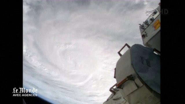 Le typhon Haiyan vu de l'espace